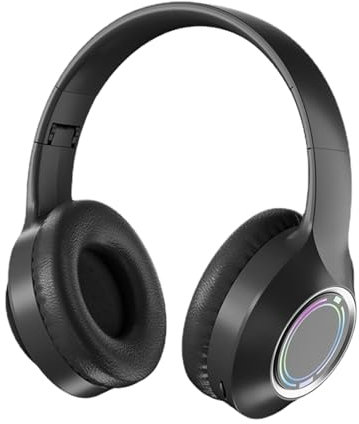 Écouteurs Supra-auriculaires – Écouteurs Sans Fil Avec Suppression Du Bruit | Écouteurs De Jeu Supra-auriculaires Durables, Casques De Jeu Supra-auriculaires, Cache-oreilles Avec Oreilles Audio 3,5 Mm