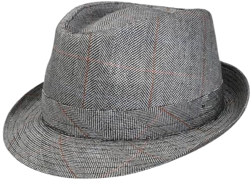 Stetson Classic Trilby Chapeau en Soie Fabrique en Italie Homme Toutes Saisons