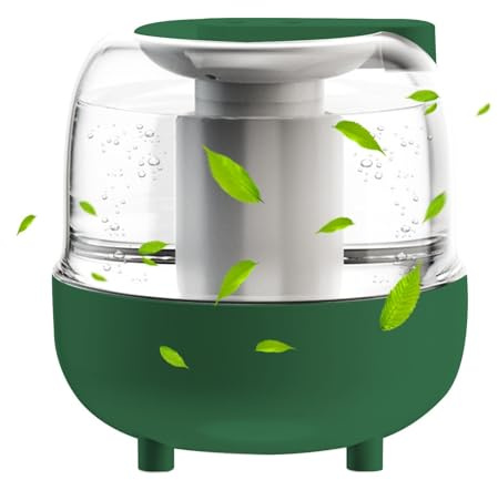 Wireless Humidifier | Mini Humidifier for Bedroom, Top Fill Humidifier for Bedroom, 4L Quiet Cool Mist Air Humidifier for Home Baby Plants, Automatic Shut-off
