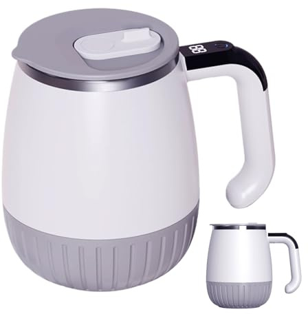 Generico Da Caffè Con Agitazione Automatica, Bicchiere Con Agitazione Ricaricabile | Di Miscelazione Elettrica Con Agitatore Magnetico | Per Latte, Tè, Bevande, Cioccolato, Caffè, Cucina, Scrivania