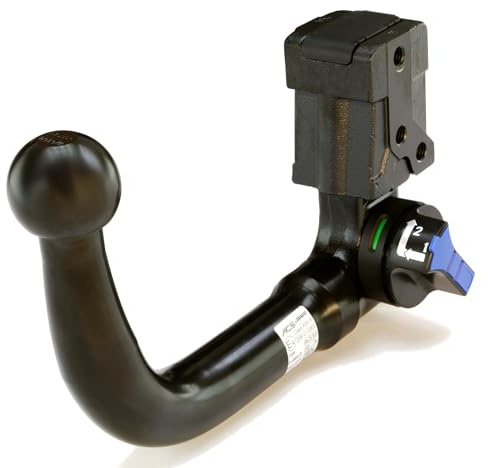 STEINHOF Attelage détachable pour Tesla Model Y 08.2021-04.2024 2WD/4WD avec kit électrique spécifique au véhicule 13 Broches