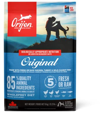 Orijen Hundefutter für Erwachsene Hunde, 6 kg (1er Pack)