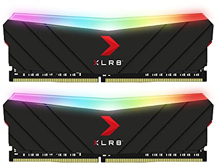 PNY Kit de Módulos de Memoria RAM DIMM XLR8 Gaming Epic-X RGB™ DDR4 3600MHz 16GB (2x8GB)