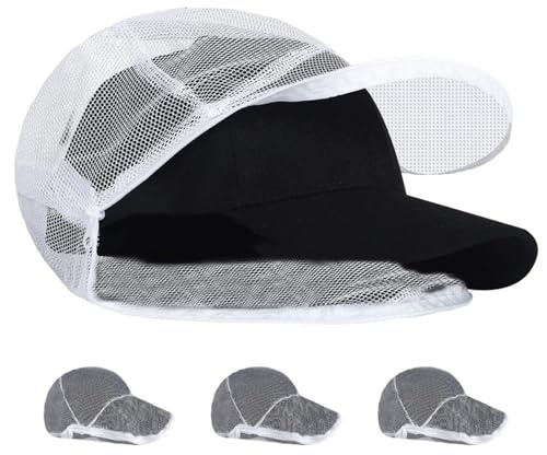 YouXiaor Cap Washer Für Baseballmützen, 2 Stück Cap Wascher für Waschmaschine,Cap Waschmaschinen Form,Basecap Waschgestell,Klappbarer Hutablagen,Cap Halter,Waschgestell Waschkäfig für Hut Reiniger