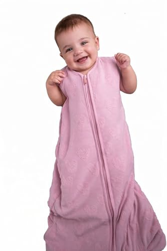 BlissSac Sovpåse 2.5 TOG – Ekologisk bomull, babysovsäck för 0–36 månader, säker och bekväm sömn, miljövänlig (Follow Your Heart, 0-6 månader)