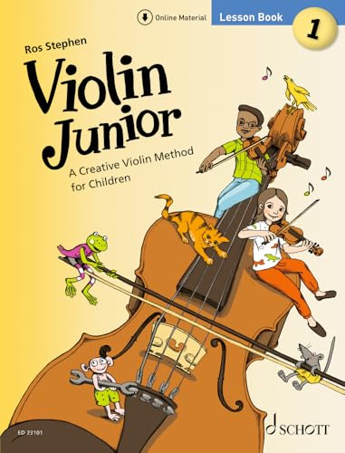 Violin Junior: Lesson Book 1: A Creative Violin Method for Children: Vol. 1