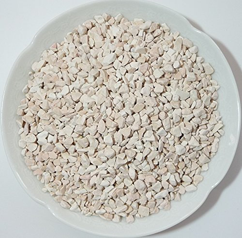 Gravier de marbre beige rosé 2/4 en sac de 1kg