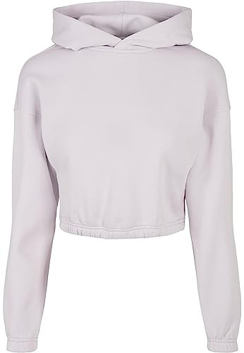 Urban Classics Damen Kapuzenpullover Ladies Short Oversized Sweat Hoody softlilac 5XL