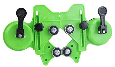 Drill Bit Hole Saw Guide Jig Fixture 4-83 mm Adjustable Diamond Hole Cutte r Centering Locator Holder with Vacuum Suction Base Sucker for Ceramic Glass Marble