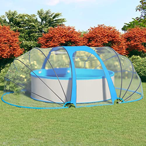SKM Dôme de Piscine Ovale 530x410x205 cm, Weight:31.56 kg,92795