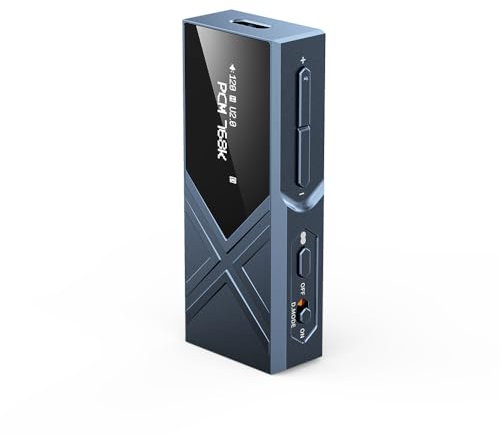FiiO KA17 High End Dongle Amplifier with Dual ES9069 DACs (Blue)