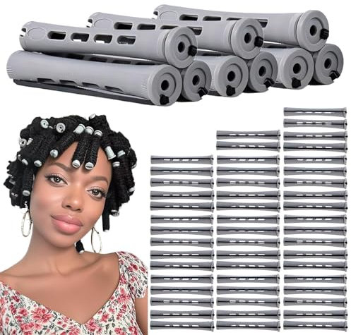 Bigodini Permanente | 60 Pezzi Piccoli,per Styling Manuale da Salone Scuola Viaggio