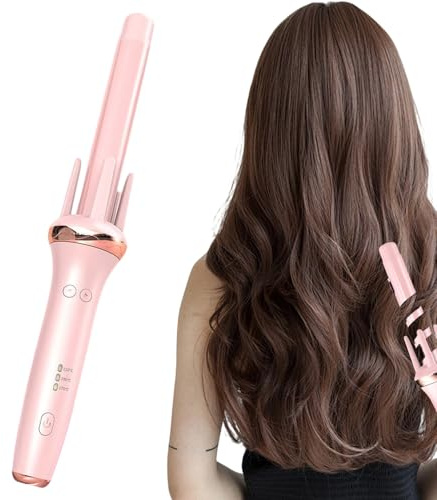 Fer À Boucler Rotatif Automatique | De Curling Thermique Portable À Chauffage Instantané,Boucleur De Cheveux Ionique Auto-enroulant,pour Femmes Maman Épouse Amie Filles Famille Amis