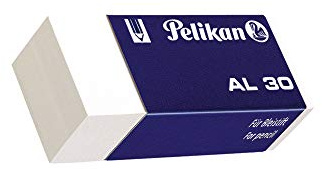 Pelikan, suddgummissäckar 4 Gomme Bianco