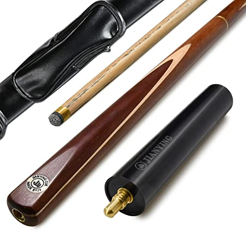AONETIGER - Cola de billar (3 piezas, 145 cm, punta de 10 mm, con extensiones y 3/4 tubo/estuche rígido)