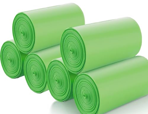 Sacchetti per la spazzatura biodegradabili da 6 litri, 120 sacchetti per rifiuti alimentari da cucina, sacchetti per rifiuti alimentari, sacchetti per il riciclaggio degli alimenti, sacchetti