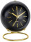 Azyh Sveglia analogica con grazioso design semplice, orologio da tavolo retrò con luce notturna, silenzioso, non ticchettio, funzionamento a batteria, per bambini, camera da letto, viaggi, cucina,