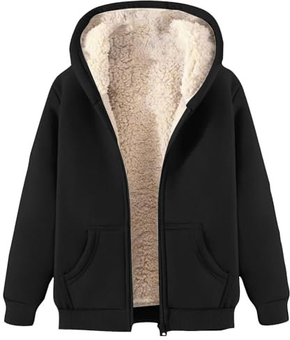 Generisch 2 euro artikel, Winterjacke Herren Fleecejacke Warme Gefütterte Jacke Männer Mantel mit Reißverschluss Herren Winddicht Wintermantel Sweatjacke, same day lieferung produkte