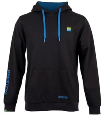 Preston Innovations Pro Pullover Hoody 4XL, Comfortable and Stylish Match Fisherman's Hoody, Durable with Chunky Pull Cords, Elasticated Cuffs Large Front Pocket, Code P0200597. Black