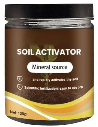 Soil Activated,Organic Soil Activator & Plant Fertilizer for Raised Garden Beds,Multifunctional Soil Revitalizer,Professional Bone Meal Fertilizer,House Plant Fertilizer for Indoor & Outdoor Plants
