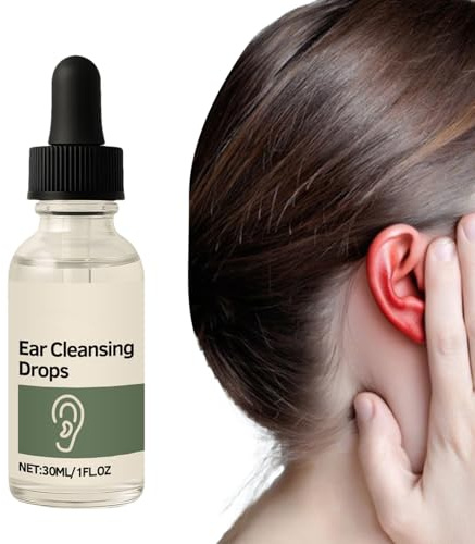 Gocce Ceruminolitiche,Soluzione 30ml per Orecchie Ostruite dei - Rimozione Tappi di Cerume Igiene e Cura per Uomini e Donne