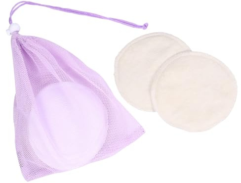 Toddmomy 6pezzi Assorbente Anti-galattorrea per Donne in Tessuto di Bambù Assorbenti per Reggiseno per Allattamento Lavabili Assorbente Protettivo per Galattorrea per Allattamento Inserti