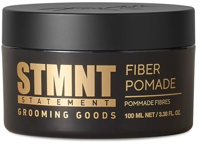STMNT STATEMENT GROOMING GOODS Fiber Pomade | Starker Halt | Extrem formbare Textur | Halbmattes Finish | Leicht auswaschbar
