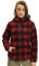 Brandit Women Teddyfleece Jacket Hooded, Farbe: red/black, Größe: 5XL