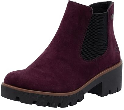 Rieker Women Ankle Boots 72690, Ladies Chelsea Boots