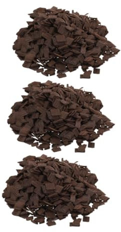 GLEAVI 3 Sacchetti di Trucioli di Legno di Quercia Trucioli di Quercia Tostati per La Produzione di Vino E Whisky - Materiale di Invecchiamento per La Produzione Casalinga di Birra