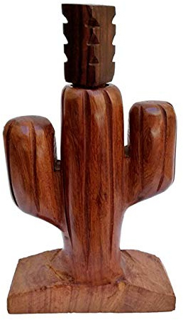 Pepper Mill Wood, Pepper Crusher. Saguaro Ironwood Handmade for Crush Chiltepin Chili/Chili Tepin, Spices or Peppers.