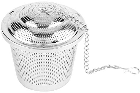 Boules d'assaisonnement en acier inoxydable, passoire de filtre à épices pour sac de condiments de cuisine, infuseur de passoire à thé, accessoires pour outils de cuisine(L)