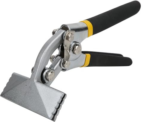 Strumento per Piegare la Lamiera Pinza per Aggraffatura con Impugnatura Antiscivolo Pinza per Piegare la Lamiera Manuale per Aggraffatrice per Lamiera (piegato)