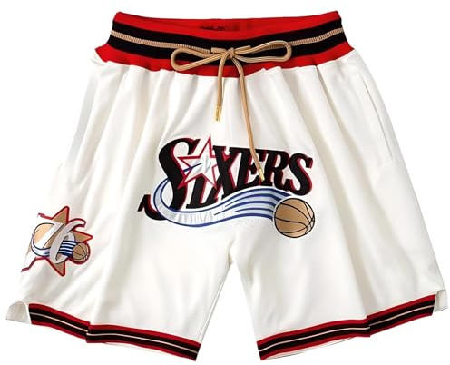 YiJee Basketball Shorts Herren – Atmungsaktive Mesh Basketball Hose mit Taschen, Schnell Trocknende NBA Shorts für Sommer, Training und Outdoor