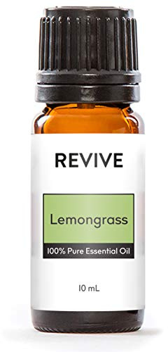 Lemongrass Essential Oil by Revive Essential Oils - 100% Pure Therapeutic Grade, for Diffuser, Humidifier, Massage, Aromatherapy, Skin & Hair Care