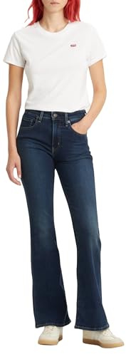 Levi's Damen 726 High Rise Flare Jeans, Blue Swell, 30W / 32L