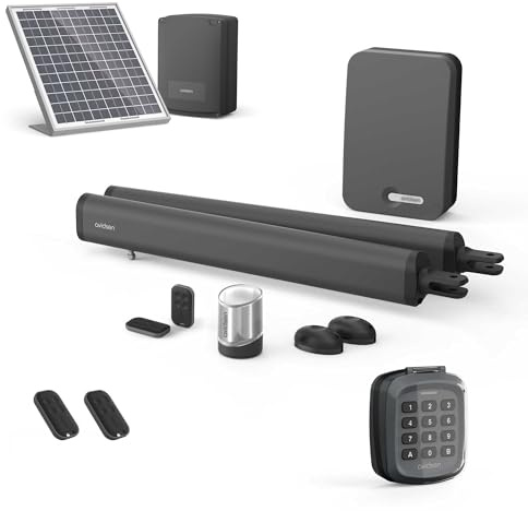 Avidsen Teha 410 Solar: Kit completo per cancelli a battente