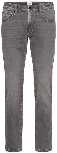 camel active Herren Relaxed Fit 5-Pocket fleXXXactive® Jeans Grau, menswear-36/34