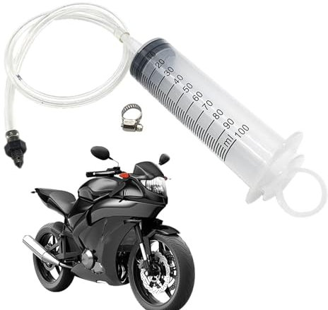 Brake Bleed Kit - Brake Oil Disc Pump, Brake Oil Tubing Kit, Air Pumping Brake Bleeding Tools, Scooter Brake Oil Hose Repair, Disc Pump Trousers, Motorcycle Brake Kit, Motorbike Brake Repair, 0.31