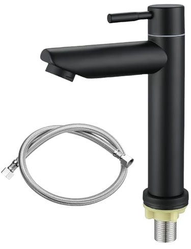 Robinet Lavabo, Robinet Salle Bain, Robinet De Lavabo, Robinet De Salle De Bain En Acier Inoxydable 304 Robinets Robinet De Cuisine Froide, Robinet De Lavabo Pour Salles De Bains, Toilettes Invitées