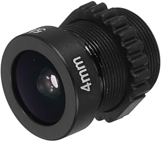 PATIKIL CCTV Camera Lens 4mm Focal Length HD 5MP Security CCTV Camera Lens Wide Angle M12 Mount Fixed Aperture Long Viewing Distance