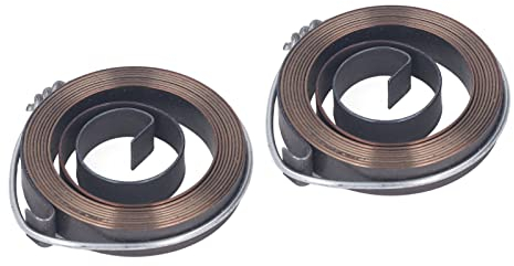 Bohrmaschinen-Pinolenfeder, 2 Stück Bohrmaschinen-Rücklauf-Metall-Rückstoßvorschub-Pinolenfeder-Ersatz für Bohrmaschinenzubehör, Stationäre Bohrmaschinen