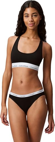 Calvin Klein Braguita Tipo Bikini Mujer con Logotipo en la Cintura, Negro (Black), XXL