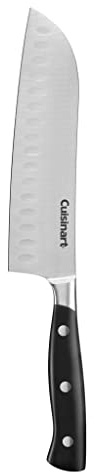 Cuisinart C77TR-7SAN Triple Rivet Collection 7 Santoku Knife, Black