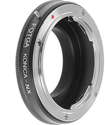 FOTGA Adattatori convertitori Anello Adattatore attacco obiettivo Per Konica AR Montare Lente a Samsung NX Montare fotocamera NX5 NX10 NX11 NX100 NX200