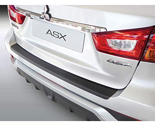 RGM ABS Heckstoßstangenschutz kompatibel mit Mitsubishi ASX 10/2016-9/2019 Schwarz