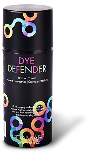 Framar Dye Defender Hair Color Barrier Cream - Hair Color Protector, Color Cream, Stain Barrier Creme, Hair Dye Remover Hairline Protector - 100 ML
