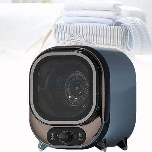 Spdazzleburst Portable Condenser Tumble Dryer, Small Vented Tumble Dryer, 0.8kg Capacity, for Counter Top or Wall Mounted Use, Compact, Mini Spin Dryer