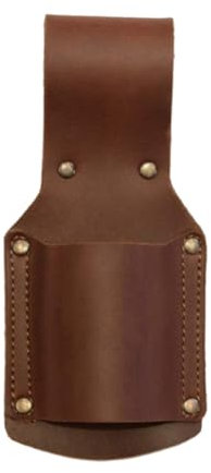 Leather Belt Hammer Holder With Steel Rings Holsters For Convenient Tool Transport Clip On Belt Hammer Holder For Work