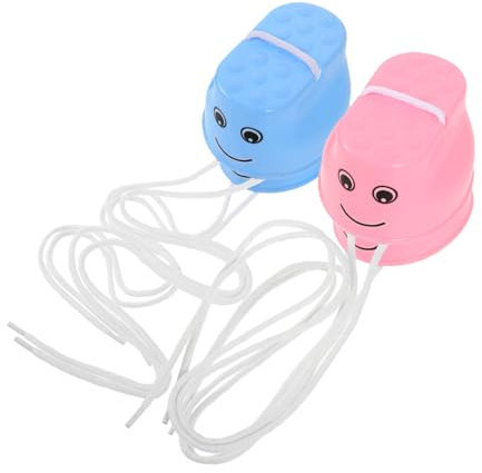 TOYANDONA 2 Paar Eltern-Kind-stelzenspielzeug Interaktives Stepping Balance Spielzeug Jungen Und Mädchen Pädagogisches Für Spaß